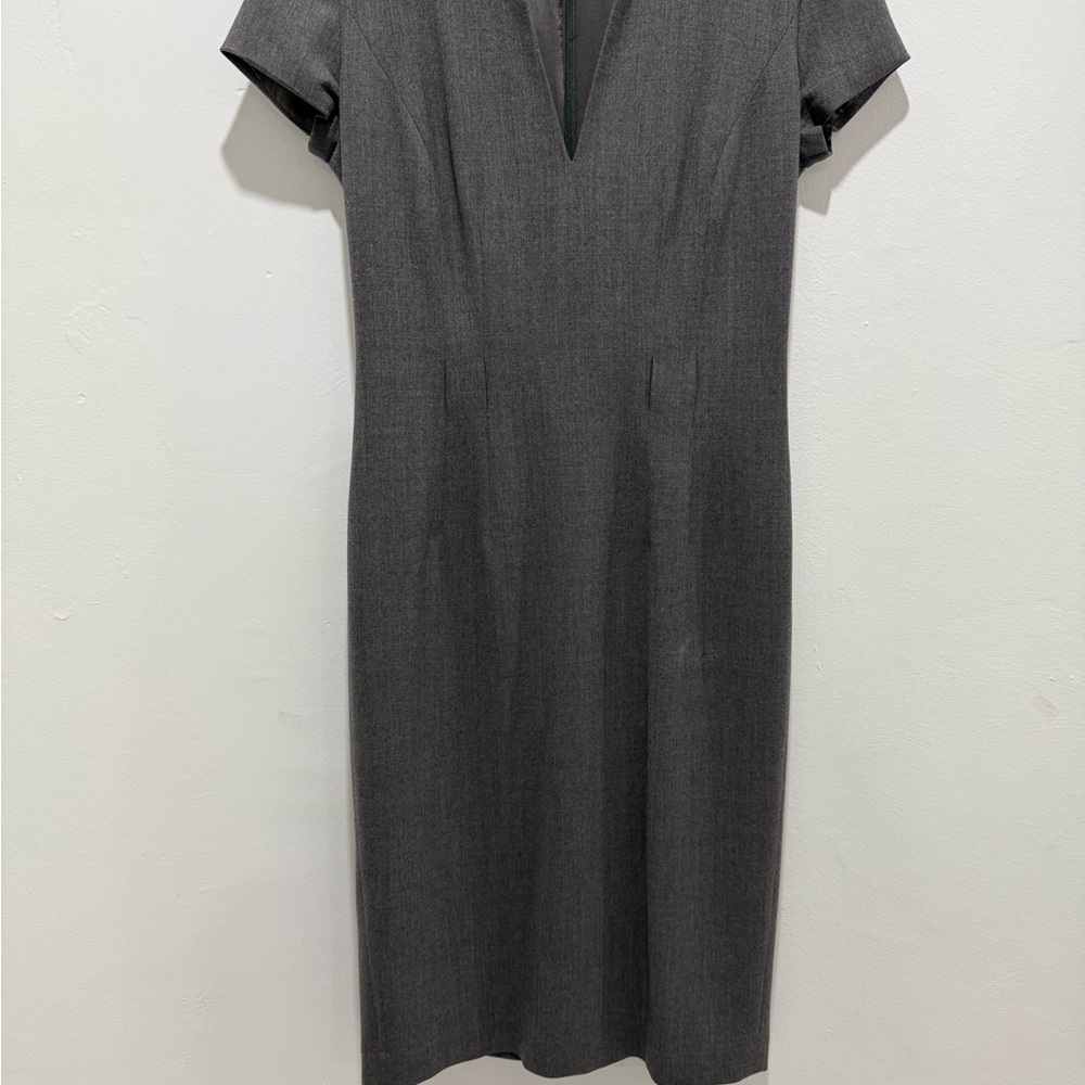 Ralph Lauren Charcoal Midi Dress